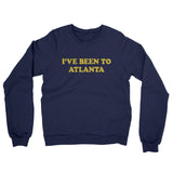 I've Been To Atlanta Midweight French Terry Crewneck Sweatshirt-Allegiant Goods Co. Vintage Sports Apparel
