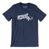 Massachusetts State Shape Text Men/Unisex T-Shirt-Allegiant Goods Co. Vintage Sports Apparel