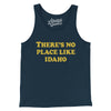 There's No Place Like Idaho Men/Unisex Tank Top-Navy-Allegiant Goods Co. Vintage Sports Apparel