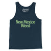 New Mexico Weed Men/Unisex Tank Top-Navy-Allegiant Goods Co. Vintage Sports Apparel