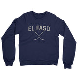 El Paso Golf Midweight French Terry Crewneck Sweatshirt-Navy-Allegiant Goods Co. Vintage Sports Apparel
