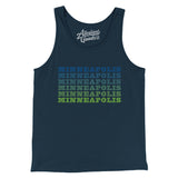 Minneapolis Repeat Men/Unisex Tank Top-Allegiant Goods Co. Vintage Sports Apparel