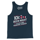 10 Cent Beer Night Men/Unisex Tank Top-Allegiant Goods Co. Vintage Sports Apparel