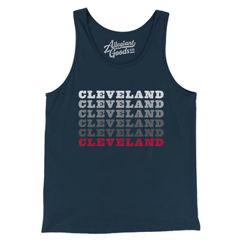 Cleveland Repeat Men/Unisex Tank Top-Allegiant Goods Co. Vintage Sports Apparel