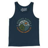 Seward Alaska Retro Badge Men/Unisex Tank Top-Allegiant Goods Co. Vintage Sports Apparel