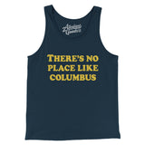 There's No Place Like Columbus Men/Unisex Tank Top-Navy-Allegiant Goods Co. Vintage Sports Apparel