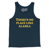 There's No Place Like Alaska Men/Unisex Tank Top-Allegiant Goods Co. Vintage Sports Apparel