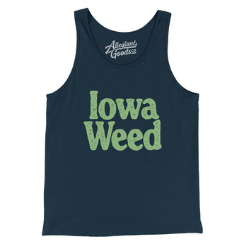 Iowa Weed Men/Unisex Tank Top-Allegiant Goods Co. Vintage Sports Apparel