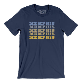 Memphis Repeat Men/Unisex T-Shirt-Allegiant Goods Co. Vintage Sports Apparel