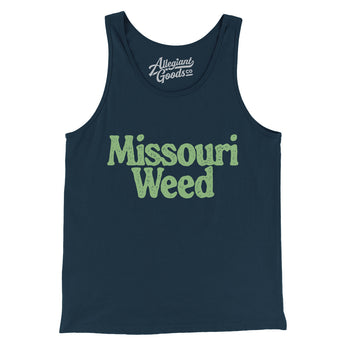 Missouri Weed Men/Unisex Tank Top-Allegiant Goods Co. Vintage Sports Apparel