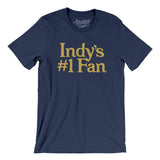 Indy's Number 1 Fan Men/Unisex T-Shirt-Allegiant Goods Co. Vintage Sports Apparel