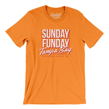 Sunday Funday Tampa Bay Men/Unisex T-Shirt-Allegiant Goods Co. Vintage Sports Apparel