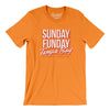 Sunday Funday Tampa Bay Men/Unisex T-Shirt-Orange-Allegiant Goods Co. Vintage Sports Apparel