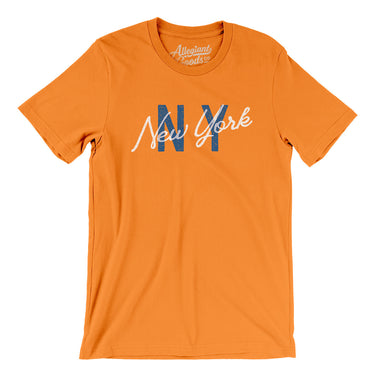 New York Ny Overprinted Men/Unisex T-Shirt-Allegiant Goods Co. Vintage Sports Apparel
