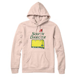 South Dakota Golf Hoodie-Pale Pink-Allegiant Goods Co. Vintage Sports Apparel