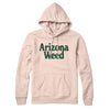 Arizona Weed Hoodie-Pale Pink-Allegiant Goods Co. Vintage Sports Apparel