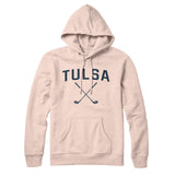 Tulsa Golf Hoodie-Pale Pink-Allegiant Goods Co. Vintage Sports Apparel