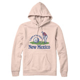 I Have A Tee Time In New Mexico Hoodie-Pale Pink-Allegiant Goods Co. Vintage Sports Apparel