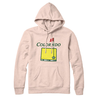 Colorado Golf Hoodie-Pale Pink-Allegiant Goods Co. Vintage Sports Apparel