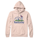 I Have A Tee Time In Kentucky Hoodie-Pale Pink-Allegiant Goods Co. Vintage Sports Apparel