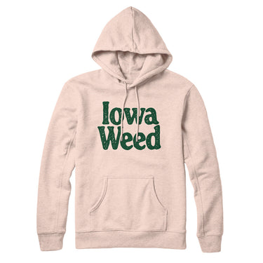 Iowa Weed Hoodie-Allegiant Goods Co. Vintage Sports Apparel