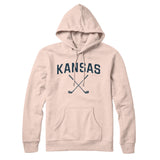 Kansas Golf Hoodie-Pale Pink-Allegiant Goods Co. Vintage Sports Apparel