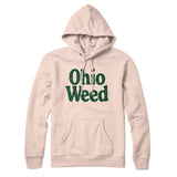 Ohio Weed Hoodie-Allegiant Goods Co. Vintage Sports Apparel