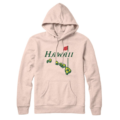 Hawaii Golf Hoodie-Pale Pink-Allegiant Goods Co. Vintage Sports Apparel