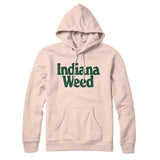 Indiana Weed Hoodie-Allegiant Goods Co. Vintage Sports Apparel