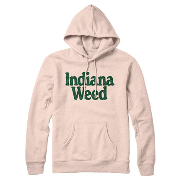 Indiana Weed Hoodie-Allegiant Goods Co. Vintage Sports Apparel