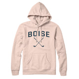 Boise Golf Hoodie-Pale Pink-Allegiant Goods Co. Vintage Sports Apparel