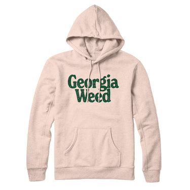 Georgia Weed Hoodie-Allegiant Goods Co. Vintage Sports Apparel