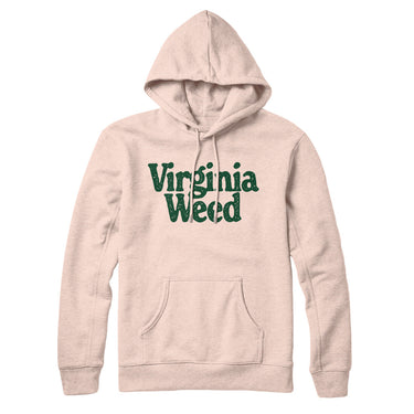Virginia Weed Hoodie-Allegiant Goods Co. Vintage Sports Apparel