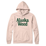 Alaska Weed Hoodie-Allegiant Goods Co. Vintage Sports Apparel