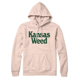 Kansas Weed Hoodie-Allegiant Goods Co. Vintage Sports Apparel
