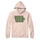 Iowa Golf Course Hoodie-Pale Pink-Allegiant Goods Co. Vintage Sports Apparel