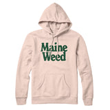 Maine Weed Hoodie-Allegiant Goods Co. Vintage Sports Apparel