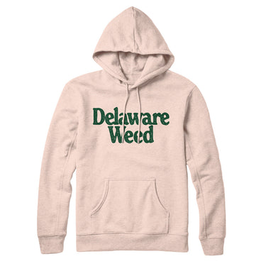 Delaware Weed Hoodie-Allegiant Goods Co. Vintage Sports Apparel