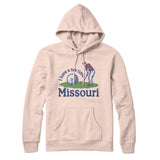 I Have A Tee Time In Missouri Hoodie-Pale Pink-Allegiant Goods Co. Vintage Sports Apparel