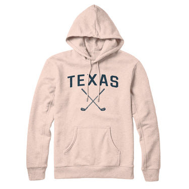 Texas Golf Hoodie-Pale Pink-Allegiant Goods Co. Vintage Sports Apparel