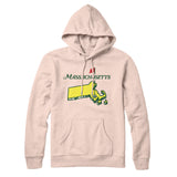 Massachusetts Golf Hoodie-Allegiant Goods Co. Vintage Sports Apparel