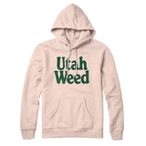 Utah Weed Hoodie-Allegiant Goods Co. Vintage Sports Apparel