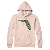 Florida Golf Course Hoodie-Pale Pink-Allegiant Goods Co. Vintage Sports Apparel
