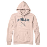 Greenville Golf Hoodie-Pale Pink-Allegiant Goods Co. Vintage Sports Apparel