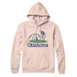 I Have A Tee Time In Oklahoma Hoodie-Pale Pink-Allegiant Goods Co. Vintage Sports Apparel