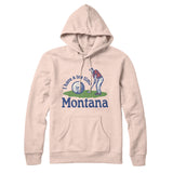 I Have A Tee Time In Montana Hoodie-Pale Pink-Allegiant Goods Co. Vintage Sports Apparel