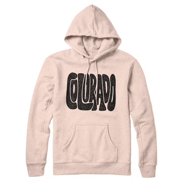 Colorado State Shape Text Hoodie-Allegiant Goods Co. Vintage Sports Apparel