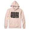 Colorado State Shape Text Hoodie-Pale Pink-Allegiant Goods Co. Vintage Sports Apparel