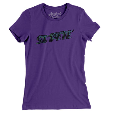 St. Pete Connect Women's T-Shirt-Allegiant Goods Co. Vintage Sports Apparel