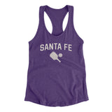 Santa Fe Pickleball Women's Racerback Tank-Purple Rush-Allegiant Goods Co. Vintage Sports Apparel